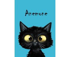 Anemone: Anemone - Katzen - Malbuch / Notizbuch / Tagebuch: A5 - blanko