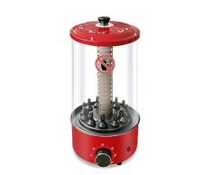 CHUIX 1300W Horno eléctrico sin Humo Grill Hogar sin Humo de la Parrilla giratoria automática Barbacoa Pinchos Kebabs Barbacoa Máquina,Amarillo