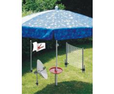 La playa paraguas soporte - sombrilla - Multi soporte de suelo - por - la innovación MADE in GERMANY - Holly Produkte STABIELO - Holly-azul y verde