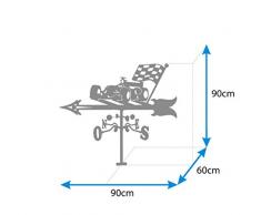 IMEX EL ZORRO 11079 - Veleta tejado Coche Fórmula 1, 900 mm