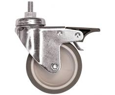 COPELE 80793 Kit 4 Ruedas Mesa Cultivo, Metálico