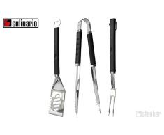 Culinario 051438 - Juego de cubertería para Barbacoa (3 Piezas)