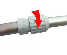 Steinbach 61190 - Varilla telescópica de aluminio (1,2-3,6 m, accesorio para piscina)