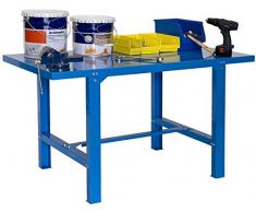 Banco de Trabajo BT-6 metal 1200 azul, 830x1200x730, Simonrack