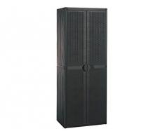 de 65/ cm de largo x 38 cm de profundidad x 171/ cm de altura modelo Elegance Armario escobero de resina mueble multiuso para el aire libre