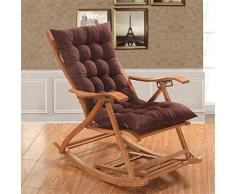 Ommda Cojin Tumbona Jardin Triangular Cojin Trona Silla Jardin café 120x50x8cm