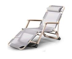 Silla de gravedad cero Silla mecedora Silla de aluminio mecedora Relax Relax ajustable Silla plegable de tumbona plegable ajustable Adecuado para terraza, piscina, jardín, patio al aire libre Tumbona