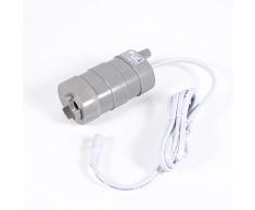 Mumusuki JT-550 Mini DC Vertical 12V Motor Sumergible Bomba de Agua 5M 1000L / H para Fuente de Estanque de Peces Interior y Exterior(5.5 * 2.1 Hembra)
