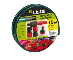espiroflex, _, manguera jardin espirojardin color verde 15x20 largo 15 metros