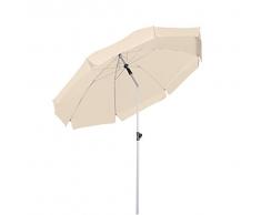 GoodSun Sombrilla de jardín BE, Natural, 200 cm, 8 Piezas