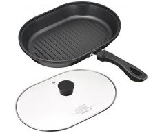 Cara interna de la perla Parrilla de los pescados de tres capas Corte Diamante Azul para IH tapa de vidrio con amplia sart?n H-8289 (Jap?n importaci?n / El paquete y el manual est?n escritos en japon?s)