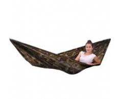 AMAZONAS Travel Set Hamaca, Color Verde Camouflage, 275x140x2 cm