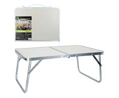 Aktive 52812 Mesa plegable camping Sport, 60 x 40 x 26 cm Blanca