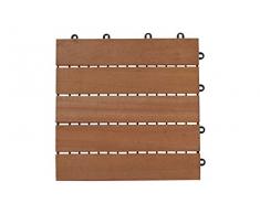 LOSETA MADERA BANGKIRAI FLIP 30X30CM C/BASE