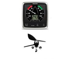 Raymarine i60 Pack de Viento con Veleta de Brazo Corto Resistencial al Agua IPX6 E70150