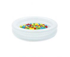 Bestway 51141 - Piscina de Bolas Hinchable Infantil de 2 Anillos Up In & Over 90x20 cm