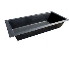 GFK Estanque Platillos Rectangular 240/120 cm 550 L. Rectángulo Recipiente de Fuente Platillos Platillos