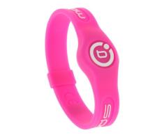 Bioflow Sport – Pulsera magnética mesa Neon Rosa/Blanco, Rosa