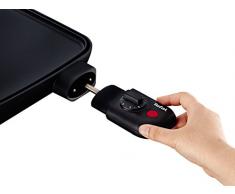 Tefal Málaga Plancha De Asar, 2000 W, Aluminio, Negro