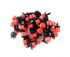 LEORX Riego ajustable riego goteo del Micro emisor goteros - 100pcs