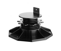 Eurotec "Eco M" Pedestal ajustable (de 3,5 hasta 6,5 cm) para suelo de terraza, Paquete de 20