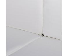 vidaXL Conjunto de Muebles de Jardín 16 Piezas Ratán Sintético Marrón y Blanco