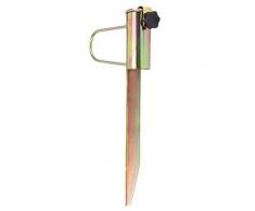 Ancla de arena de sombrilla de playa, soporte de sombrilla de pesca de hierro resistente para sol Ancla de sombrilla de arena para viajes al aire libre de jardín