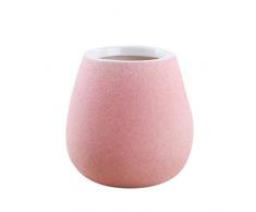 Noete Maceta para suculento Cactus Flor de cerámica Redondo Plantas Bonsai maceteros Decorativos Interior Mesa de Comedor Sala de Estar Regalo para cumpleaños Boda Navidad -8.3 * 8 * 5cm