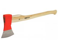 KS Tools 140.2066 - Hacha de leñador, cabeza forjada de acero especial de gran calidad