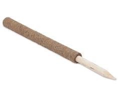 Solagua Palo de Fibra de Coco Plantas Trepadoras Guía para Plantas Extensible*, Diam.= 52 mm (100 cm, Marrón)