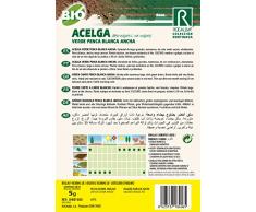 SEMILLAS ECOLOGICAS ACELGA VERDE PENCA ANCHA 5 GR.