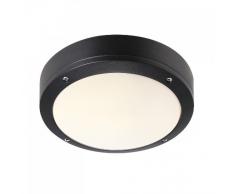 Nordlux 77636003 Desi 22 - Lámpara de techo o pared para exteriores (IP44), color negro