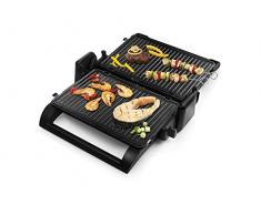Princess 112536 Multi Grill 4 in 1 - Sandwichera y Parrilla de Mesa, Placas Extraíbles