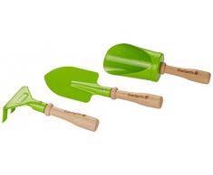 EverEarth - Kit de jardinería de 3 Piezas (Herramientas de Mano) (EE33644)