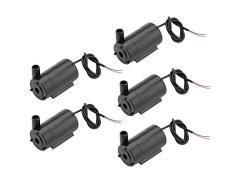 3W 220V de Bomba de agua sumergible, 5pcs DC 3V-5V mini bomba de agua sumergible para/Fuente/Acuario/Estanque de peces