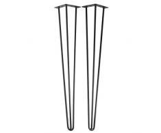 Tutoy 41/71Cm 3 Rod Comedor Mesa Banco Pasillo Escritorio Acero Horquilla Patas Muebles Pata Soporte - #1