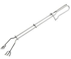 Gefu Pinzas de Barbacoa BBQ, Pinzas Barbacoa, Apto para Lavavajillas, Acero Inoxidable, 53 cm, 89244