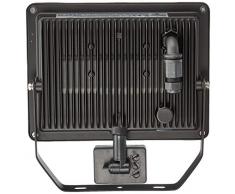Foco Proyector LED de exterior con detector de movimiento, 50 W; LED Foco Proyector de exterior con detector de movimiento, 50 W, luz negro - Solución para casa entradas, acceso vías, Jardín & Co.