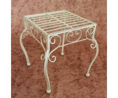 DanDiBo taburete porte-fleurs Romance 25 – 35 cm – Soporte de flores 20217 cuadrado porte-plantes mesa auxiliar, Hauteur 30 cm