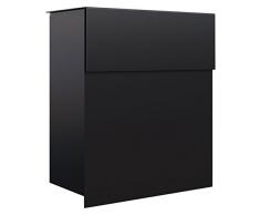 Buzón Buzón, diseño pared Alto en negro – bravios