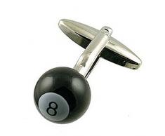 Cuff Links Piscina gemelos~8 bolas~hobby cuadro personalizado grabado
