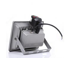 Contever® Foco Proyector LED 50W de Luz Blanca cálido Proyector de exterior Con Detector de Movimiento Proyectores de Ahorrar Nnergía de Gran resistencia IP65 AC85 - 265V Protección del Agua