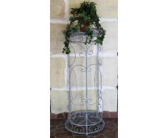 Columna de Flores Romance 20305 redondo 77 cm Taburete Flores de metal Puerta Flores taburete
