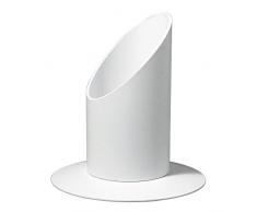 RAYHER - Portavelas para comunión y bautizo (diámetro: 40 mm), color blanco