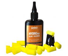 GEWO hydrotec, sin disolventes de Base de Agua (ITTF Aprobado) Tenis de Mesa Adhesivo, Unisex, 75040000, Weiß, 37ml