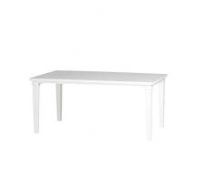 Keter - Mesa de comedor exterior Futura de 6 plazas, Color blanco