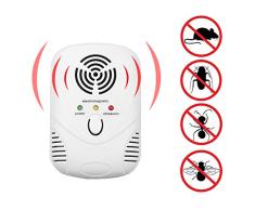 ZXY Electrónica Repelente De Plagas, Ultrasónico Ratón Asesino del Ratón De La Cucaracha Trampa De Ratas Mosquito del Control De Insectos Arañas