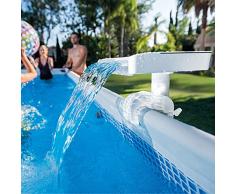 Intex 28090 - Cascada agua con luces LED multicolor