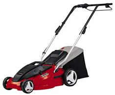 Einhell GC-EM 1536 - Cortacésped eléctrico (1500 W, altura de corte 5 niveles | 25-65 mm , ancho de corte 36 cm, hasta 600m² de jardín, 38L de capacidad de bolsa) (ref.3400150)