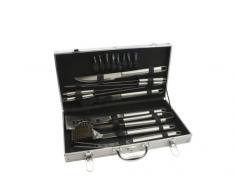 Leopold Vienna LV01070 - Maletín con utensilios para barbacoa (18 piezas, 480 x 75 x 265 mm)